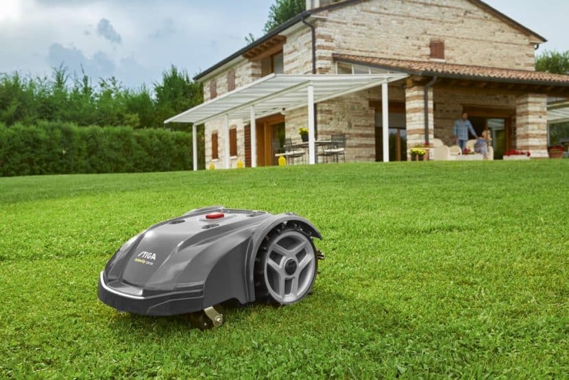 Rasenroboter mit GPS-Funktion