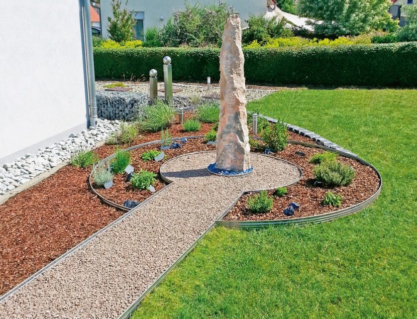 Rasenkanten aus Metall