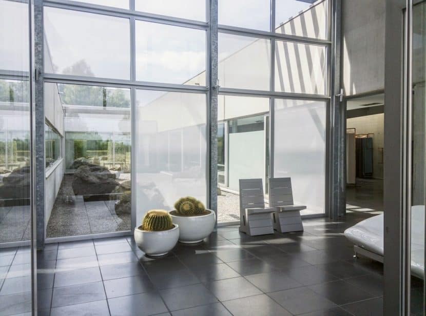 transparente Stoffe Fenster