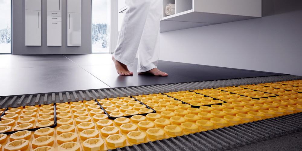 Elektrische Boden- und Wandheizung