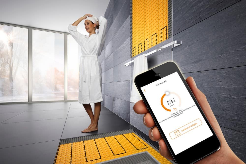 Elektrische Boden- und Wandheizung